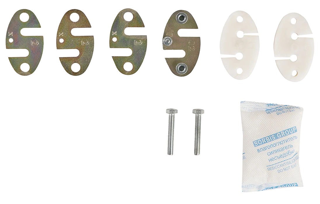 Комплект ССД для ввода 4-7 мм ОК в овальный патрубок муфты МОГ-Т4 и МПО-Ш1